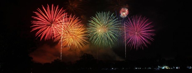 Photographie feu d'artifice Combourg